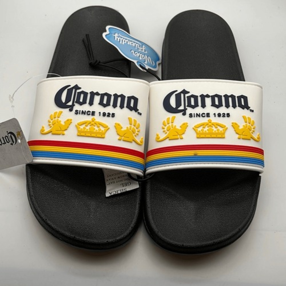 Corona Rubber Strap Slide Sandals Men's Medium 8/9 NWT